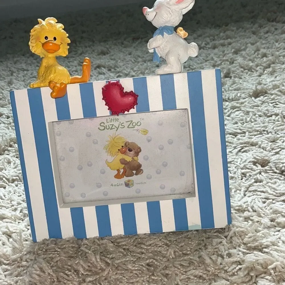 Little Suzy's Zoo Witzy Duck & Lulla Bunny Keepsake Photo Frame 4